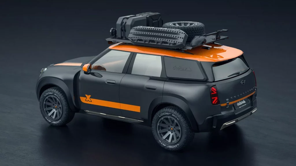 El MINI Countryman con el que tirarte al barro lo crean Delta4x4 y X-raid 9 Motor16 2025 Mini Countryman X Raid Delta 4x4 1 6 Motor16