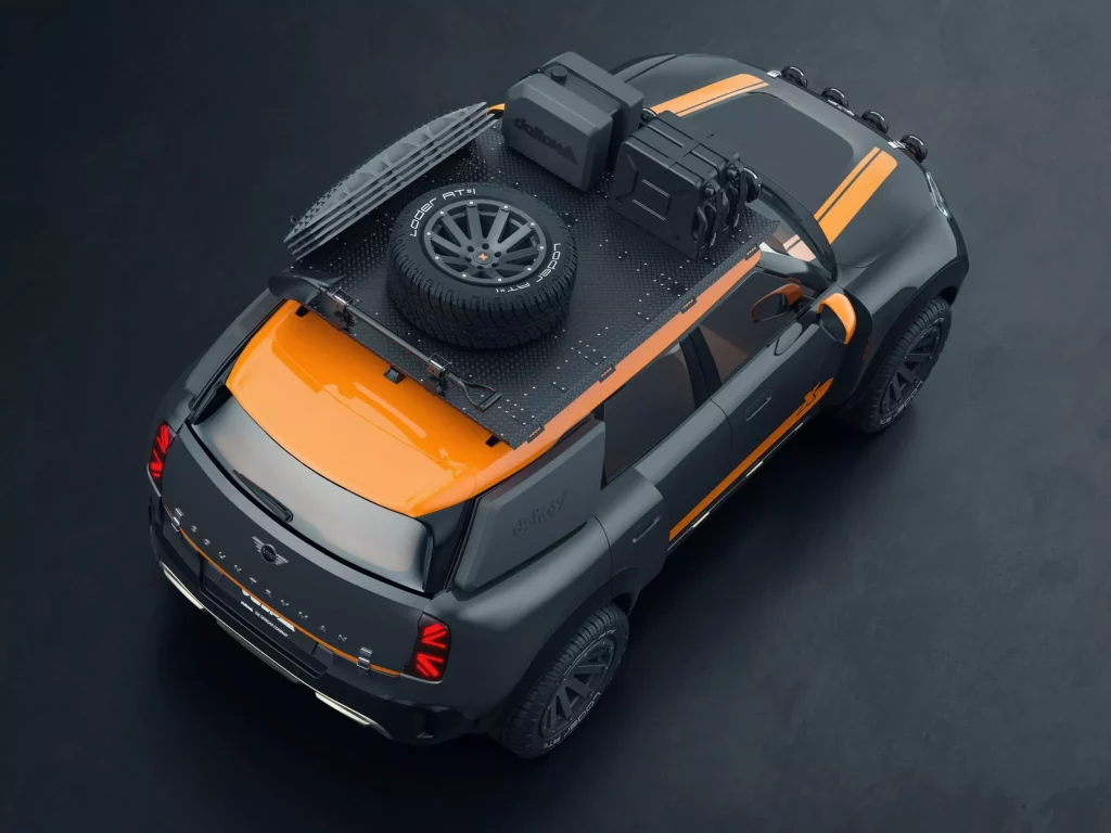 El MINI Countryman con el que tirarte al barro lo crean Delta4x4 y X-raid 11 Motor16 2025 Mini Countryman X Raid Delta 4x4 1 8 Motor16
