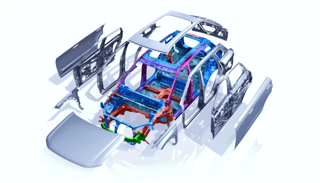 Guardian Intelligent Safety System: Esta es la armadura de los Omoda y Jaecoo 1 Motor16 2025 Omoda y Jaecoo. Seguridad. Imagen radiografía.