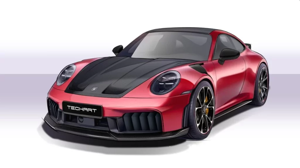El nuevo Porsche 911 Carrera ya ha pasado por las manos de TechArt 6 Motor16 2025 Porsche 911 992 2 TechArt 7 Motor16