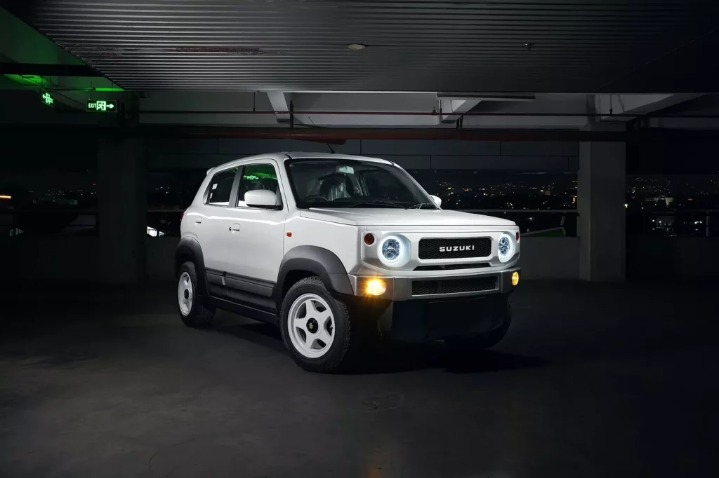 Suzuki Jimny parece, Suzuki S-Presso es 1 Motor16 2025 Suzuki S-Presso GH Style. Suzuki Jimny. Imagen delantera.