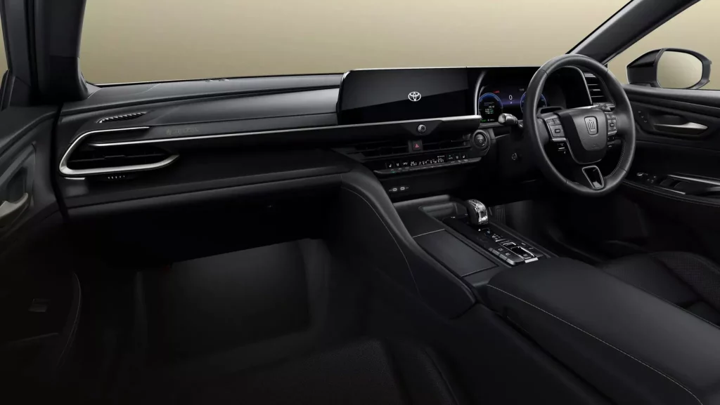 Toyota Crown 70th: Aires de Maybach para celebrar una larga trayectoria 2 Motor16 2025 Toyota Crown 70th. Imagen interior.