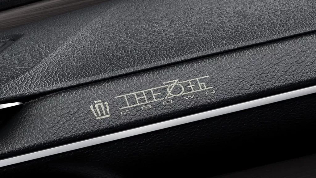 Toyota Crown 70th: Aires de Maybach para celebrar una larga trayectoria 3 Motor16 2025 Toyota Crown 70th. Imagen detalle.