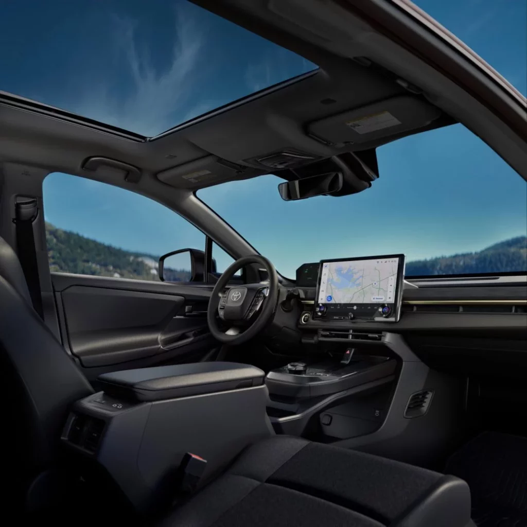 2025 Toyota bZ Woodland. Imagen interior.