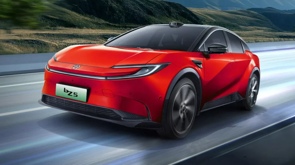 2025 Toyota bZ5 China 5 Motor16
