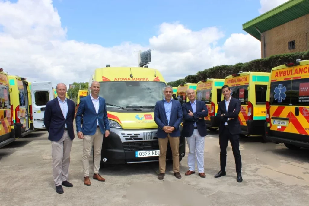 Si algún día te recoge una ambulancia, probablemente sea de esta marca 2 Motor16 2025 Fiat Ducato. Ambulancia. Imagen Santa Sofia.