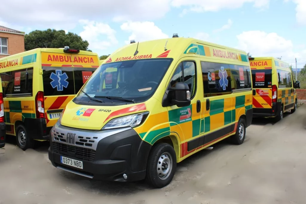Si algún día te recoge una ambulancia, probablemente sea de esta marca 1 Motor16 2025 Fiat Ducato. Ambulancia. Imagen.