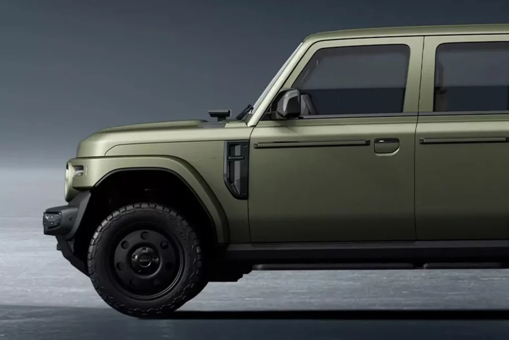 2025 iCAR V23. Imagen off-road.