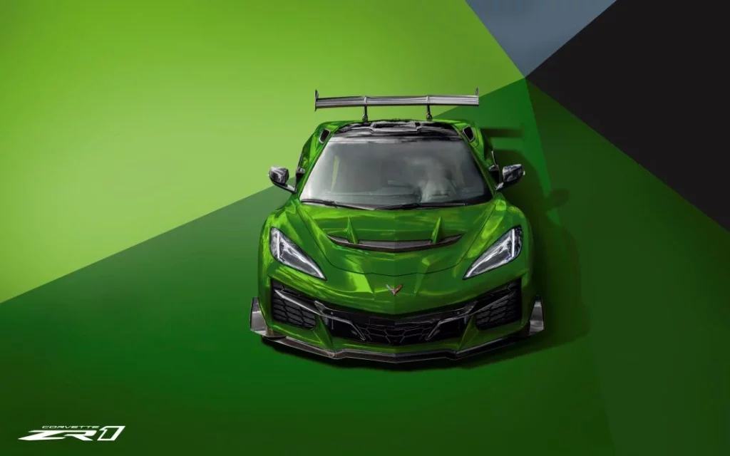 El Chevrolet Corvette 2026 se vuelve más tecnológico 3 Motor16 2026 Corvette ZR1 Green Motor16