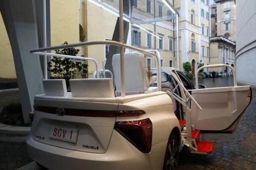 Toyota Mirai hidrógeno papa