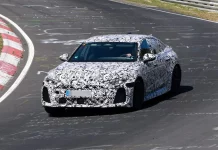 El Audi RS 5 2026 continúa su desarrollo en Nürburgring