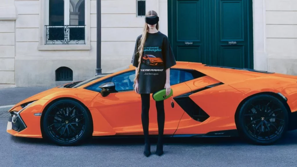 Lamborghini y Balenciaga: alta costura de inspiración deportiva 3 Motor16 BALENCIAGA Y LAMBORGHINI9 Motor16