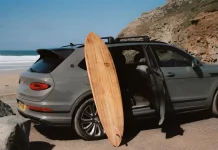 Una tabla de surf con el ADN de Bentley