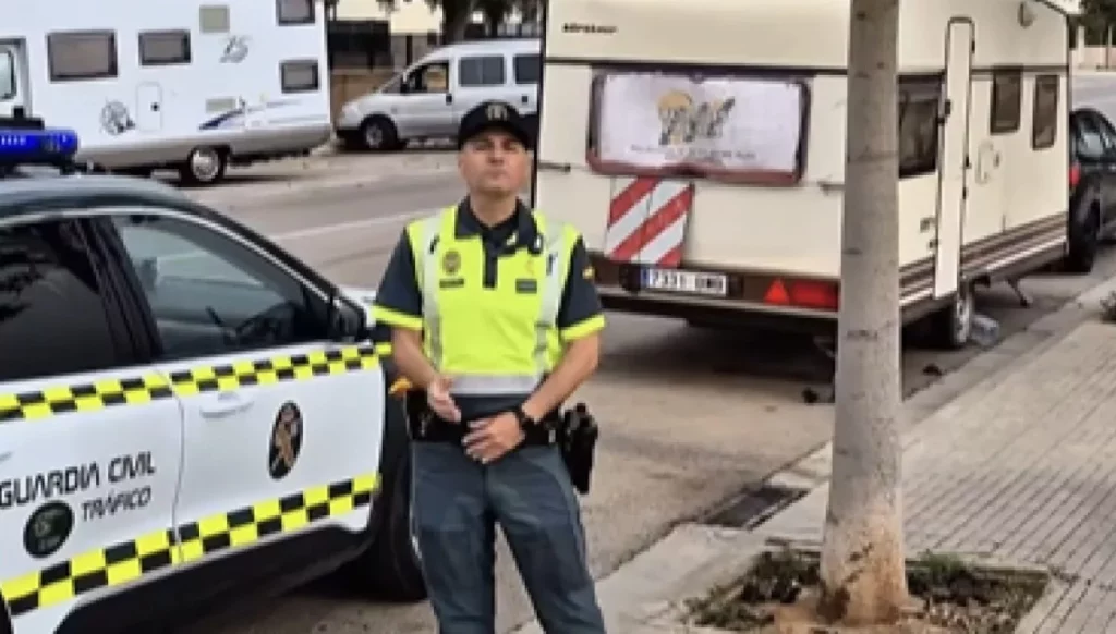 Guardia Civil caravana
