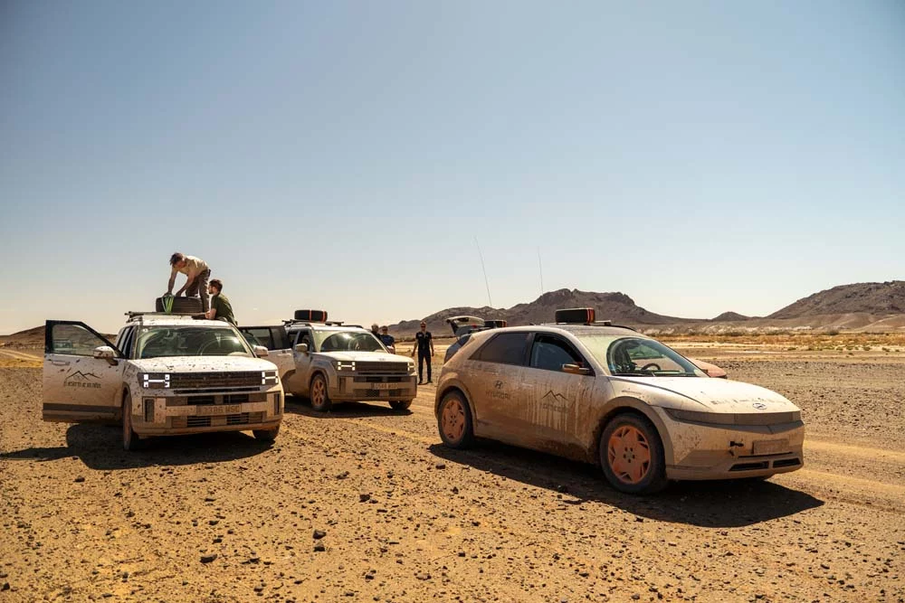 El Desierto de los Niños 2025, una aventura solidaria y exigente para la gama Hyundai 35 Motor16 DIA 05 031 Ruta Motor16