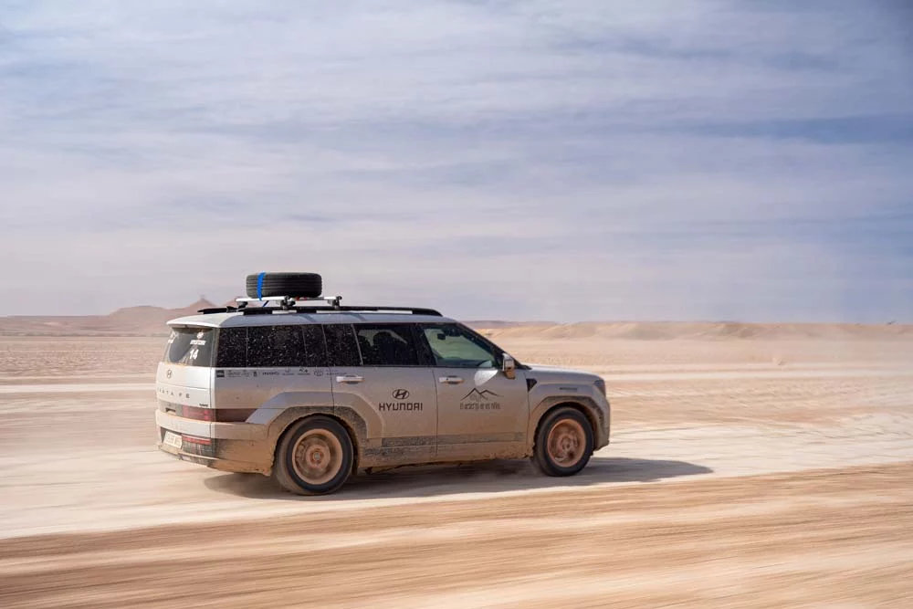 El Desierto de los Niños 2025, una aventura solidaria y exigente para la gama Hyundai 42 Motor16 DIA 06 008 Ruta por pistas Motor16