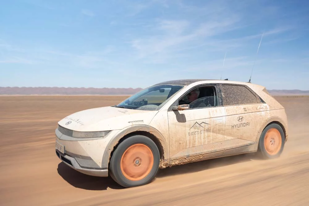 El Desierto de los Niños 2025, una aventura solidaria y exigente para la gama Hyundai 45 Motor16 DIA 06 045 Ruta por pistas Motor16