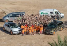 El Desierto de los Niños 2025, una aventura solidaria y exigente para la gama Hyundai