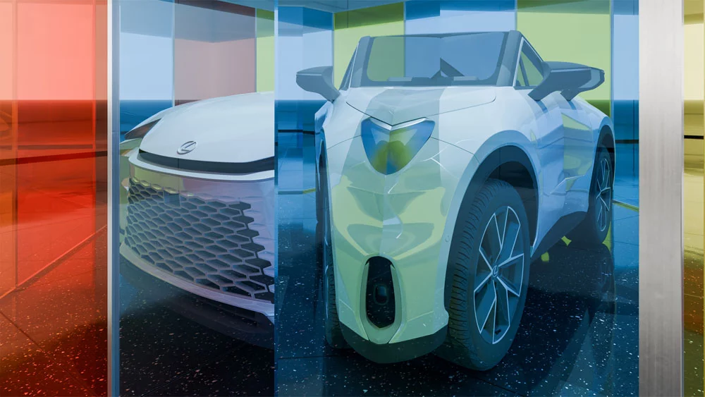 Lexus Art Car: ya puedes votar tu propuesta de diseño favorita 8 Motor16 LEXUS david magan lexus lbx art car project 09 Motor16
