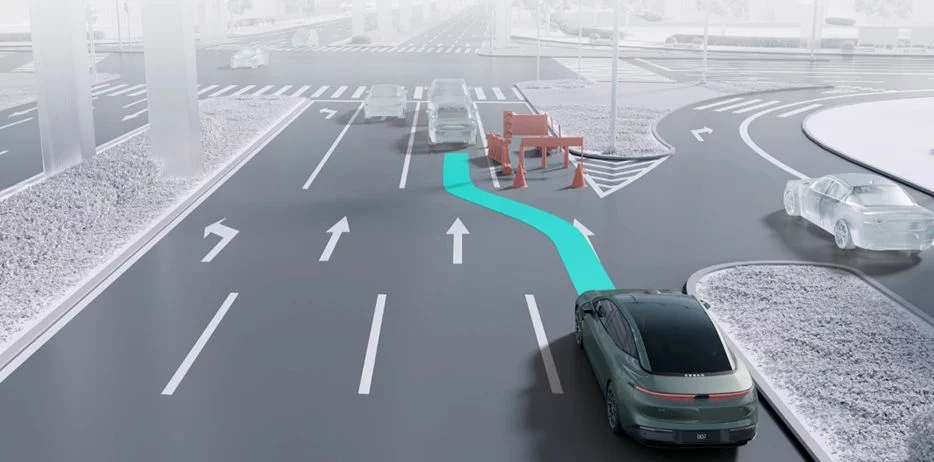 2025 Sensor LiDAR. Conducción autónoma. Imagen conducción.