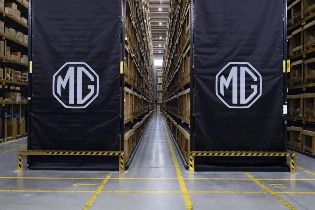 MG abre su primer centro de recambios en España con entrega en 24 horas 1 Motor16 MG CENTRO RECAMBIOS GUADALAJARA1 Motor16