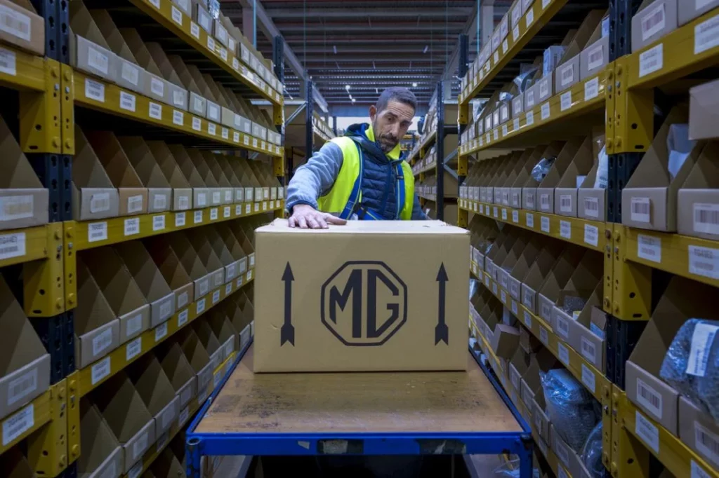 MG abre su primer centro de recambios en España con entrega en 24 horas 2 Motor16 MG CENTRO RECAMBIOS GUADALAJARA8 Motor16