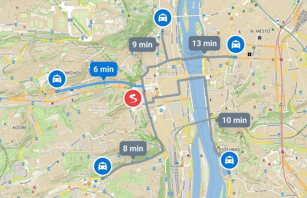 Mapy app aplicacion navegacion taxi mapa2x 11 Motor16