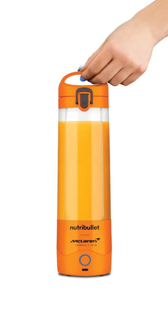 NB Portable Blender Papaya Handle McLaren HiRes Motor16