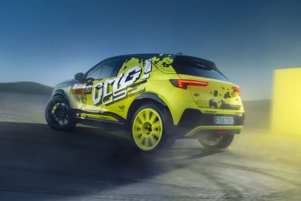 Opel Mokka GSE Rally, cuando eléctrico no significa aburrido 6 Motor16 OPEL MOKKA GSE RALLY 3 Motor16