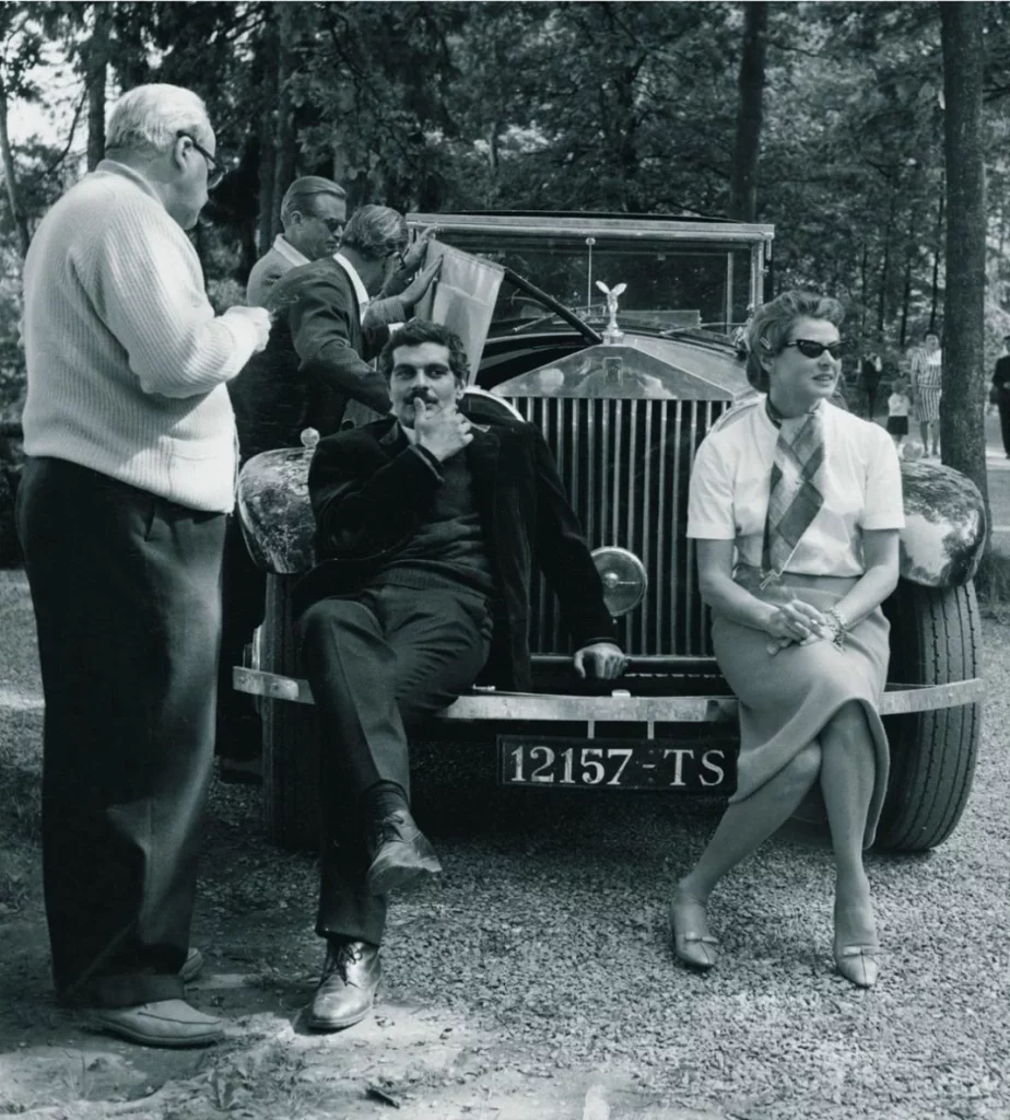 Omar Sharif The Yellow Rolls Royce photo credit RREC Motor16