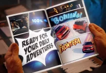 Opel Frontera y el original cómic que marca la campaña de lanzamiento