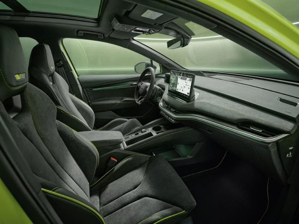 El renovado Skoda Enyaq 2025 ya tiene sus versiones RS 17 Motor16 Skoda Enyaq RS 2026 17 Motor16