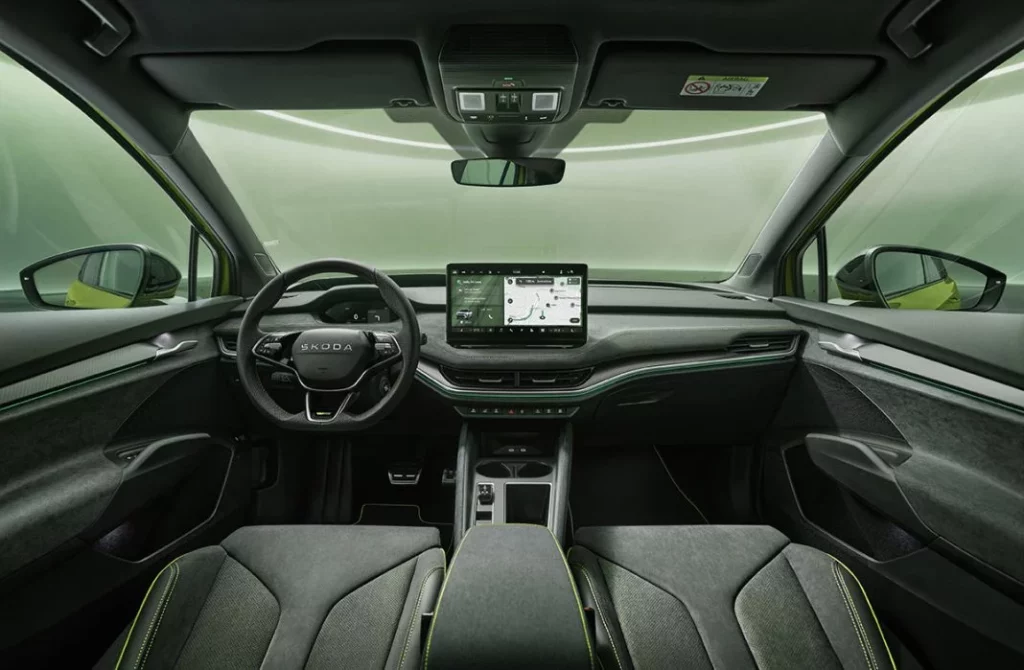El renovado Skoda Enyaq 2025 ya tiene sus versiones RS 18 Motor16 Skoda Enyaq RS 2026 18 Motor16