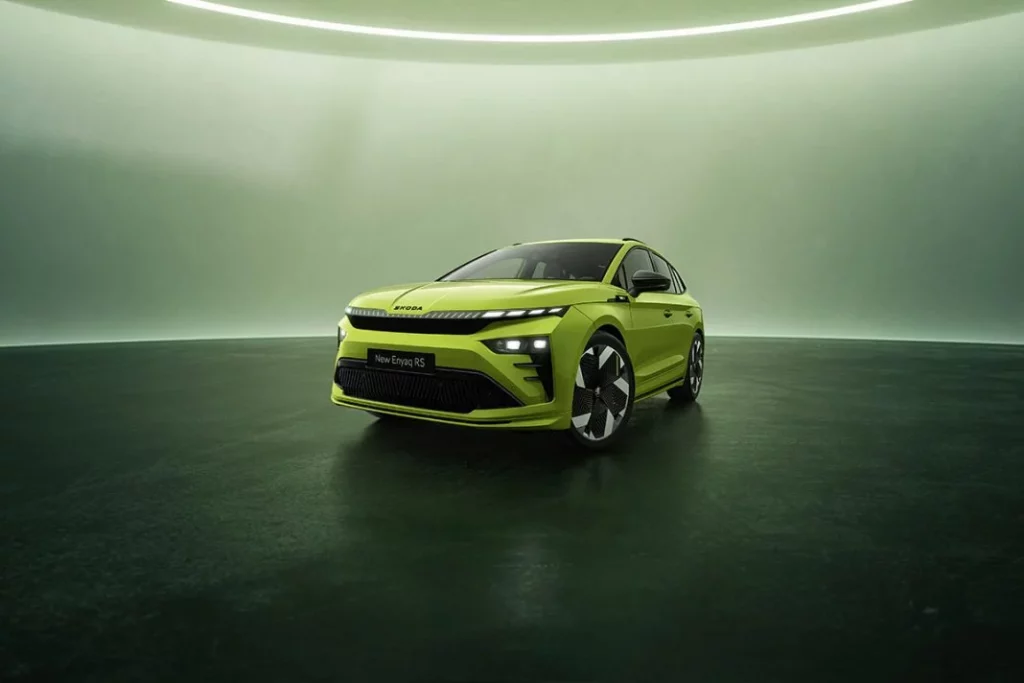 El renovado Skoda Enyaq 2025 ya tiene sus versiones RS 10 Motor16 Skoda Enyaq RS 2026 7 Motor16