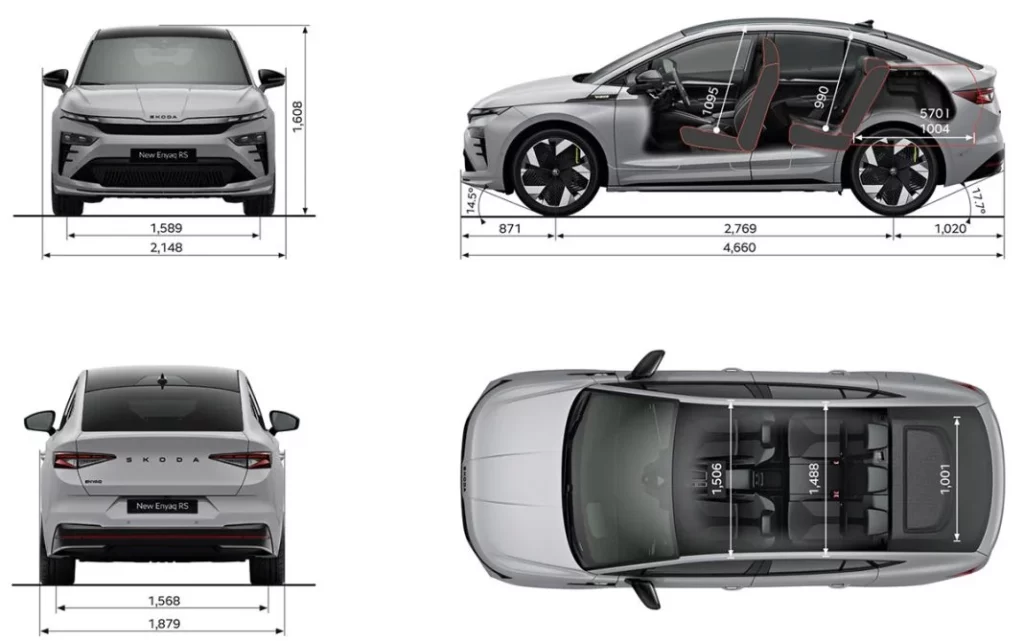 El renovado Skoda Enyaq 2025 ya tiene sus versiones RS 11 Motor16 Skoda Enyaq RS 2026 9 Motor16