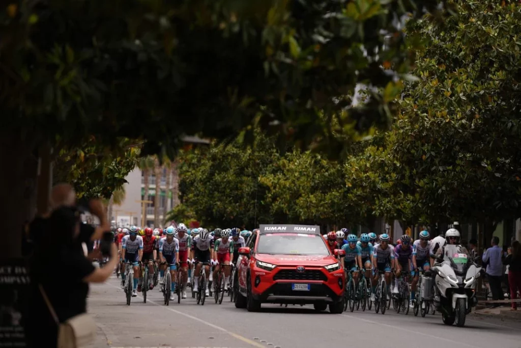 Toyota electrifica el Giro de Italia 1 Motor16 TOYOTA GIRO DE ITALIA1 Motor16