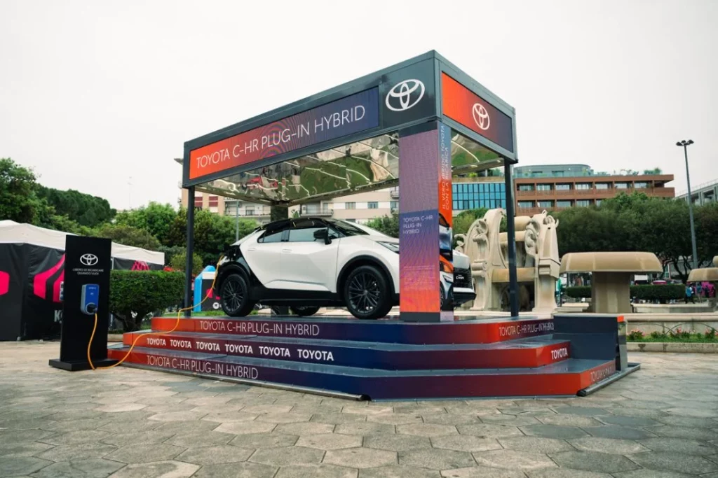 Toyota electrifica el Giro de Italia 3 Motor16 TOYOTA GIRO DE ITALIA5 Motor16