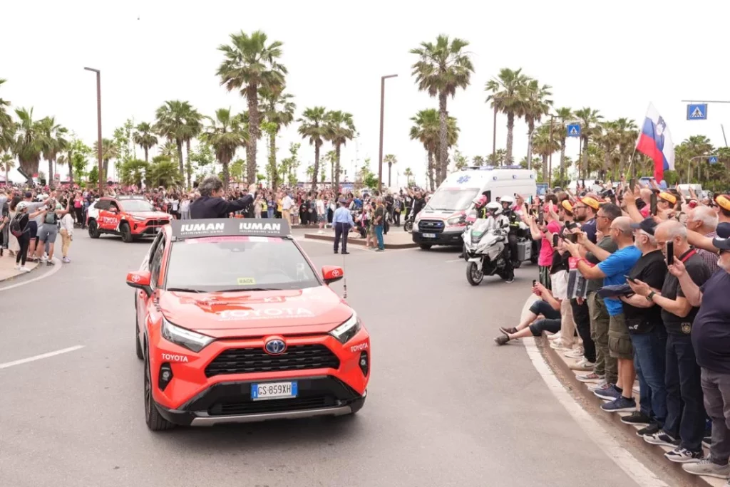 Toyota electrifica el Giro de Italia 4 Motor16 TOYOTA GIRO DE ITALIA9 Motor16