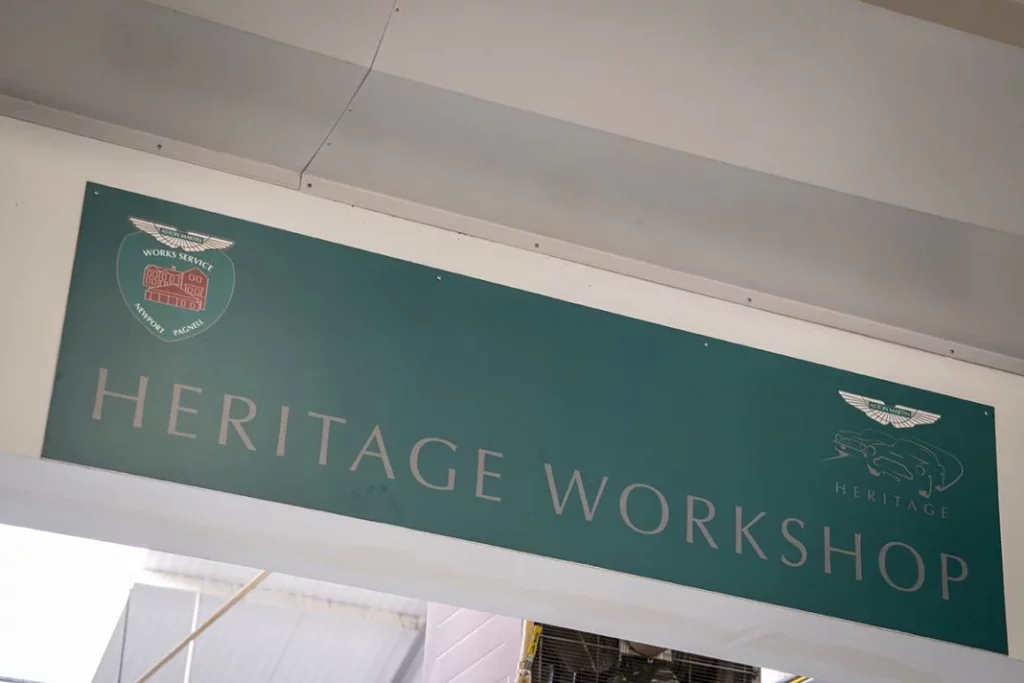 Una de las sedes históricas de Aston Martin cumple 70 años 21 Motor16 The dedicated Heritage Workshop at Aston Martin Works 2010s Motor16