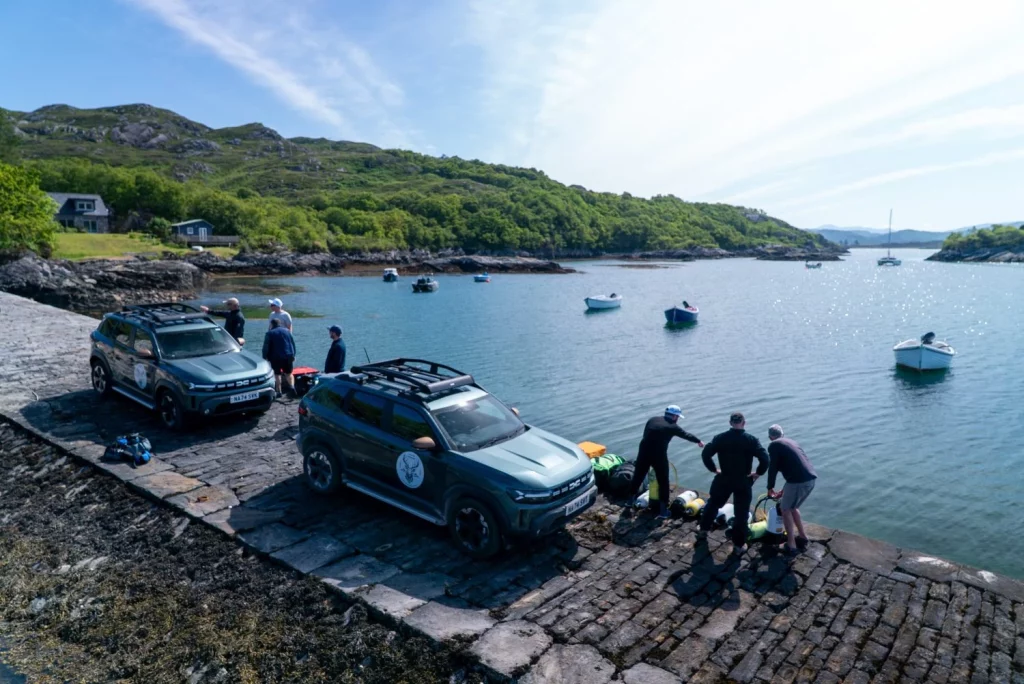 Dos Dacia Duster 4x4 se ponen a prueba en las costas de Escocia 6 Motor16 Dos Dacia Duster 4x4 se ponen a prueba en las costas de Escocia
