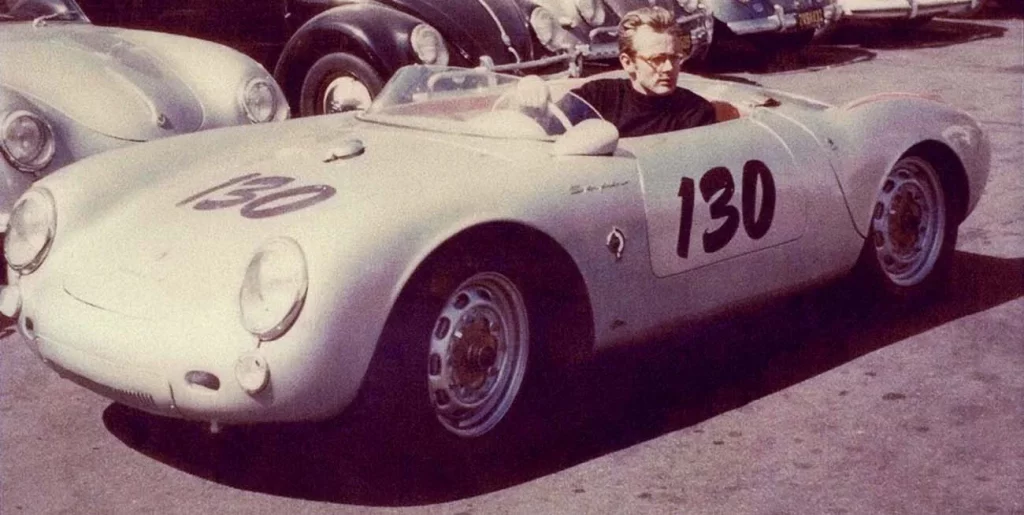 70 aniversario de la muerte de James Dean con un Porsche 550 Spyder 3 Motor16 James Dean y su Porsche 550 Spyder