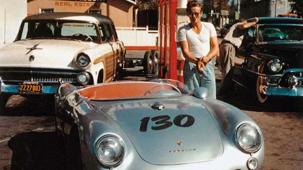 70 aniversario de la muerte de James Dean con un Porsche 550 Spyder 1 Motor16 James Dean y su Porsche 550 Spyder