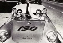 70 aniversario de la muerte de James Dean con un Porsche 550 Spyder