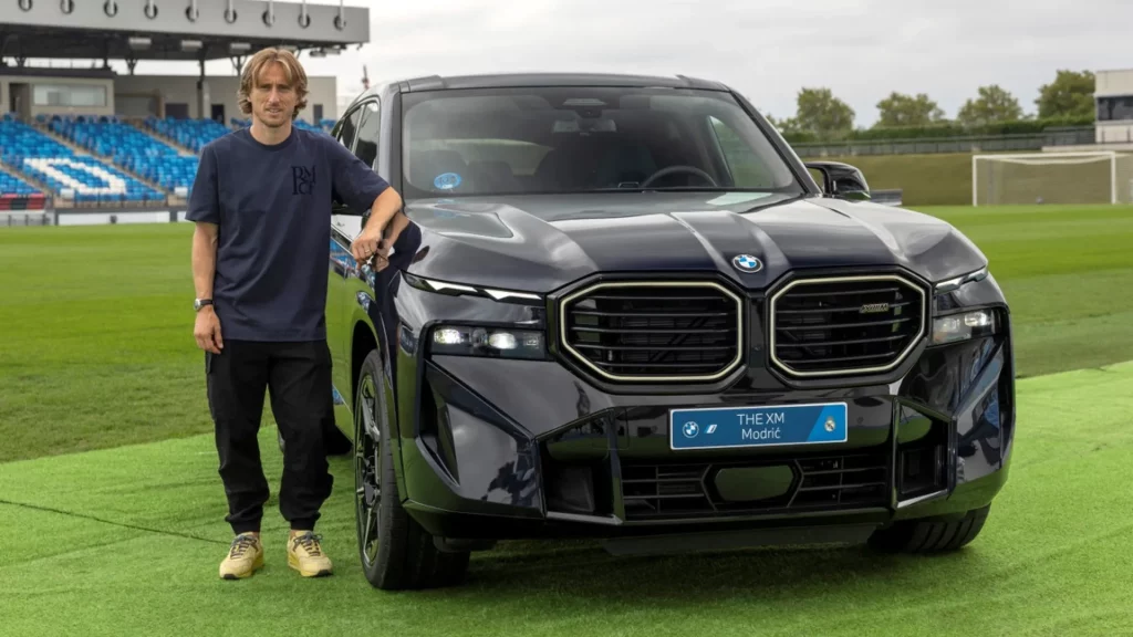 Luka Modrić Real Madrid BMW