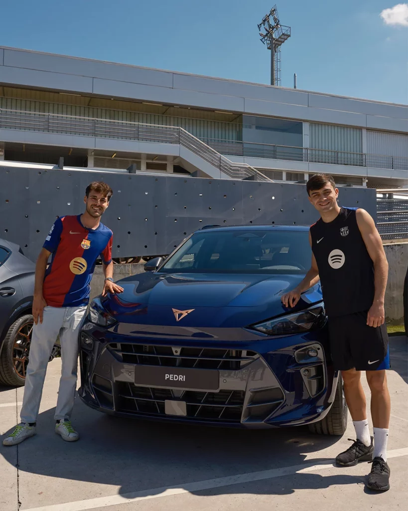 Los coches de Cupra que han elegido los jugadores del FC Barcelona, todos menos uno 1 Motor16 04 CUPRA x Barca Motor16