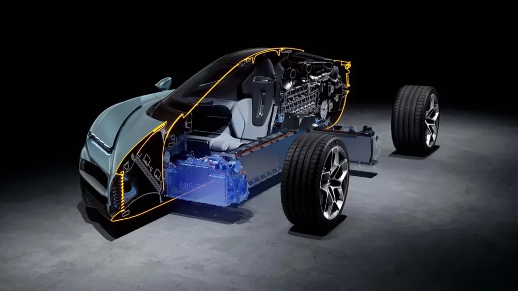 Así es el Bugatti Tourbillon con el que arranca la era híbrida 8 Motor16 05 BUGATTI Tourbillon Ep.8 Electric Parts Motor16