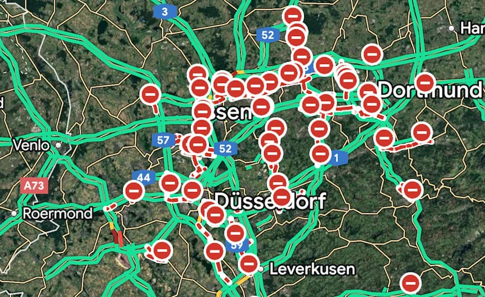 Google Maps ha sido capaz de 'trolear' al país más civilizado de Europa: Y así puede hacerlo contigo 1 Motor16 Autobahn Alemania Google Maps
