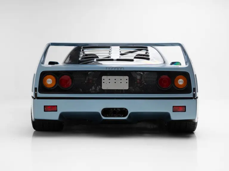 Este Blue Chip F40 deja claro que no todos los F40 brillan en Rosso Corsa 13 Motor16 1992 Ferrari F40 Blue Chip RM Sothebys 63 Motor16