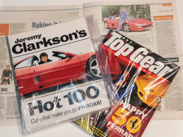 Este Ferrari F355 GTS, 'el mejor coche del mundo' para su famoso dueño, te busca 57 Motor16 1996 Ferrari 355 GTS Sothebys Clarkson 30 Motor16
