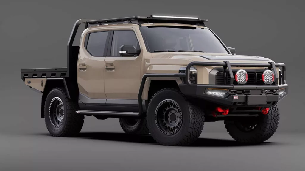 ARB potencia las habilidades del Kia Tasman en Australia 1 Motor16 2025 ARB Kia Tasman. Imagen delantera.